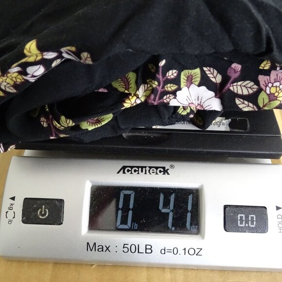 Cato Black Floral Tie Front Blouse Women Size XL Long Sleeve Casual Work - Picture 10 of 10